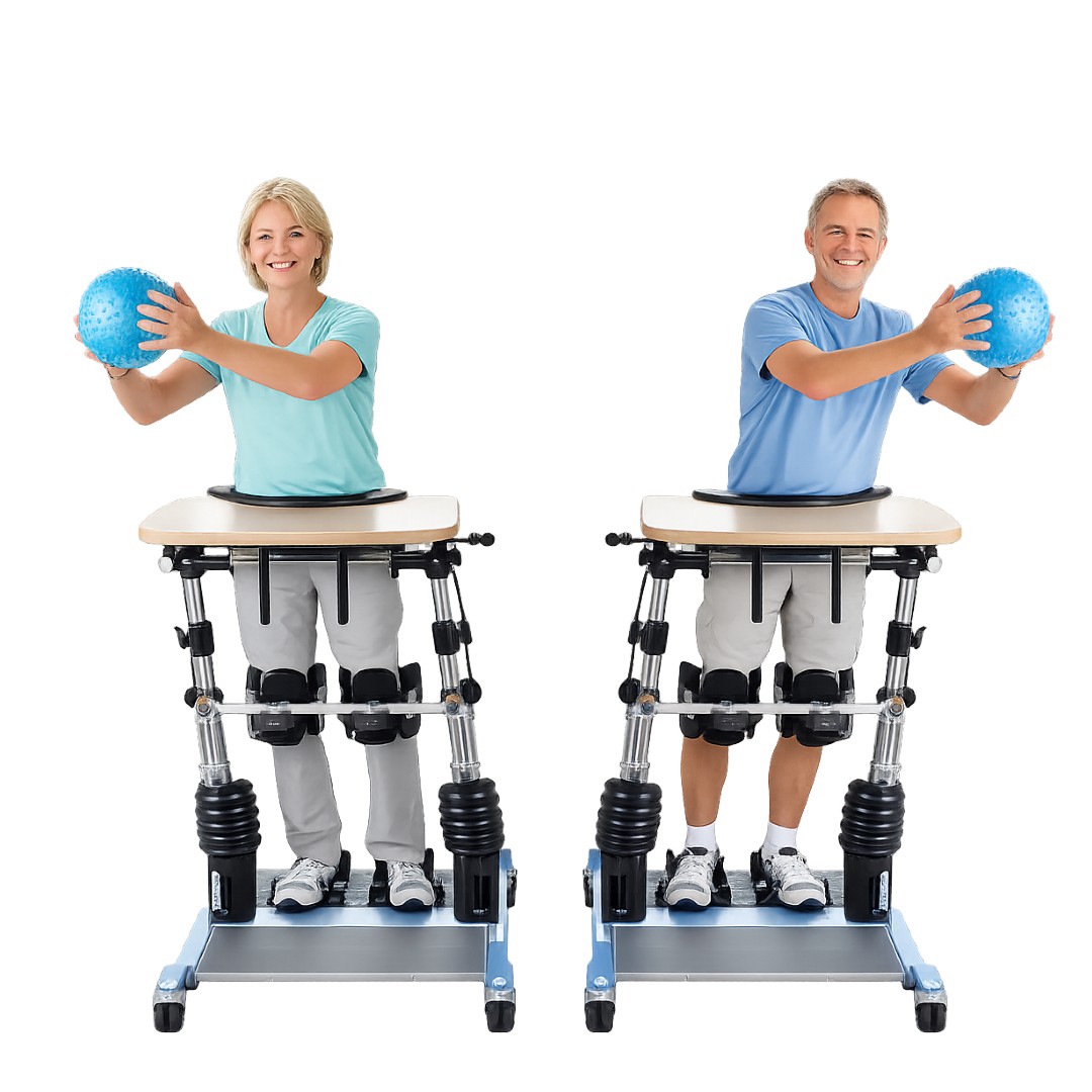 Thera Stehtrainer balo 536, dynamisches Stehtraining für Haltungskontrolle und Gleichgewichtstraining, für Erwachsene (150-200cm), konzipiert für Einsatz in Kliniken & zu Hause