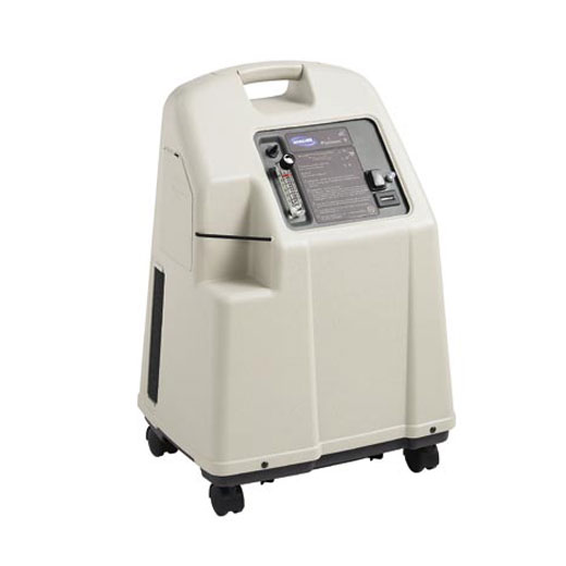 (AV) Invacare Platinum 9 Sauerstoff-Konzentrator mit hoher Flussrate bis 9 l / min., inkl. O2-Starterkit (HIGH FLOW Anfeuchter/Brille)