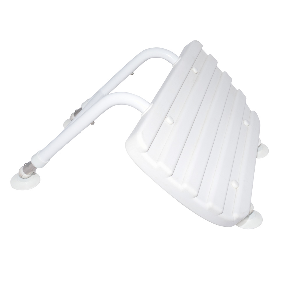 Badewannenverkürzer Alu-Kunststoff, verstellbar, verkürzt 30-40cm, mehr Komfort & Sicherheit beim Baden, besonders geeignet für kleinere Personen