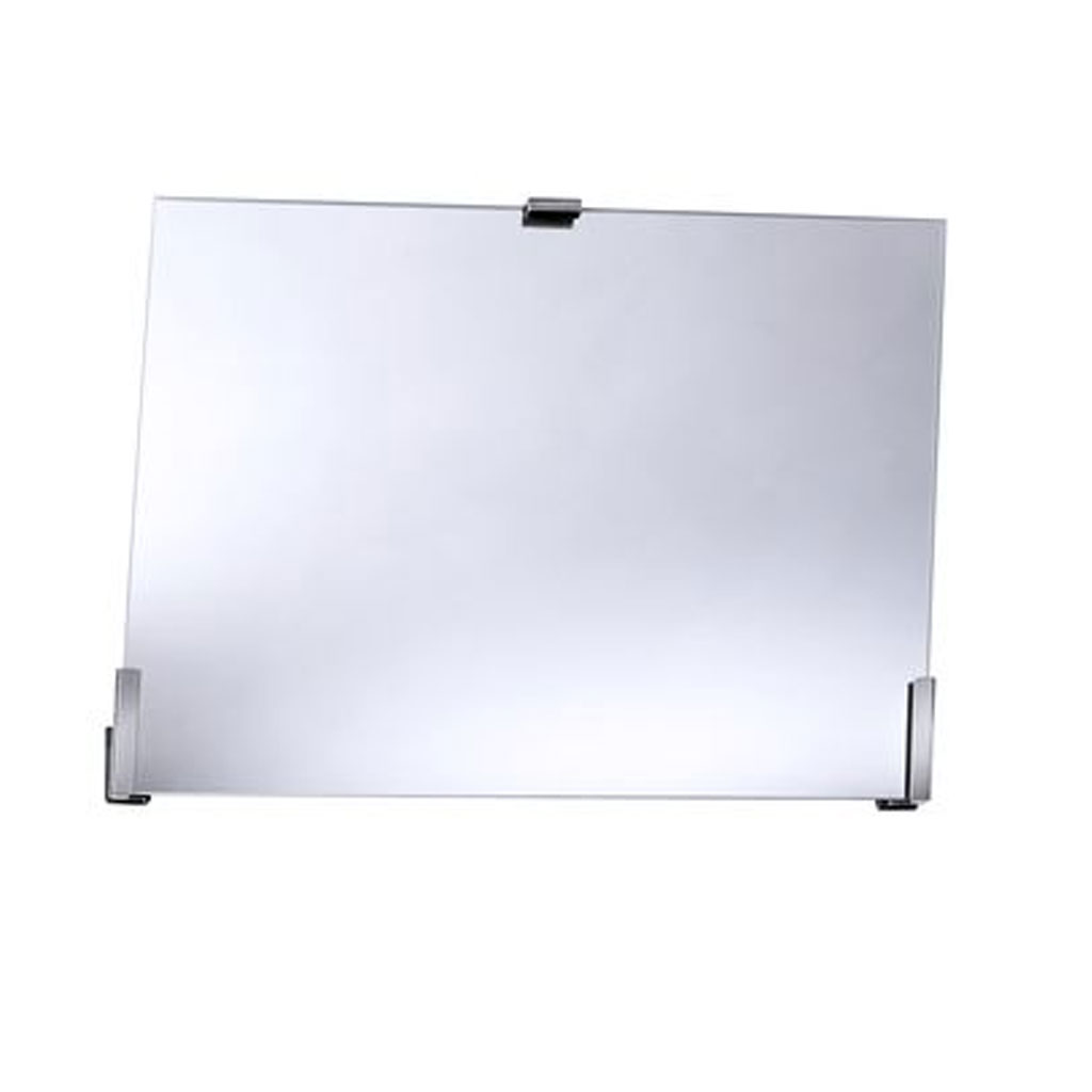 FRELU Kippspiegelgarnitur ohne Verstellhebel, Neigungswinkel 35°, Standardversion, für Spiegel bis H=50cm und B=60cm geeignet