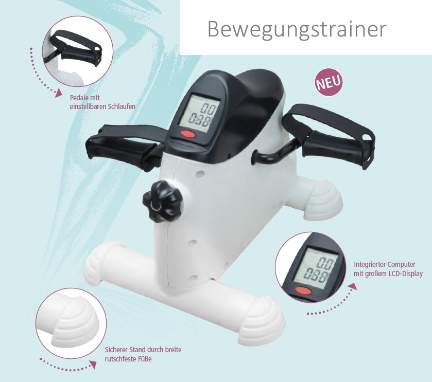 Bewegungstrainer MBT-2, der Mini-Bewegungs-Trimmer 2, trainiert Arme und Beine, neue Modell