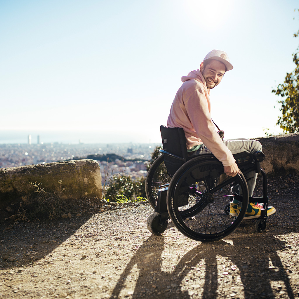 SMOOV one O10 HMV, leichter Elektroantrieb für Ihren Starr- oder Faltrahmen-Rollstuhl, bitte um Angabe Ihres Rollstuhlmodells, Alber SMOOV jetzt anfragen für Ihren Rollstuhl (#14741)