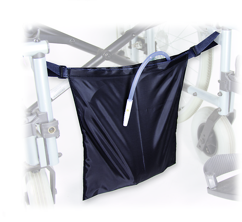 Urinbeuteltasche groß - darin verschwindet diskret der Urinbeutel, ca. 30x30cm, mit Klettbefestigung