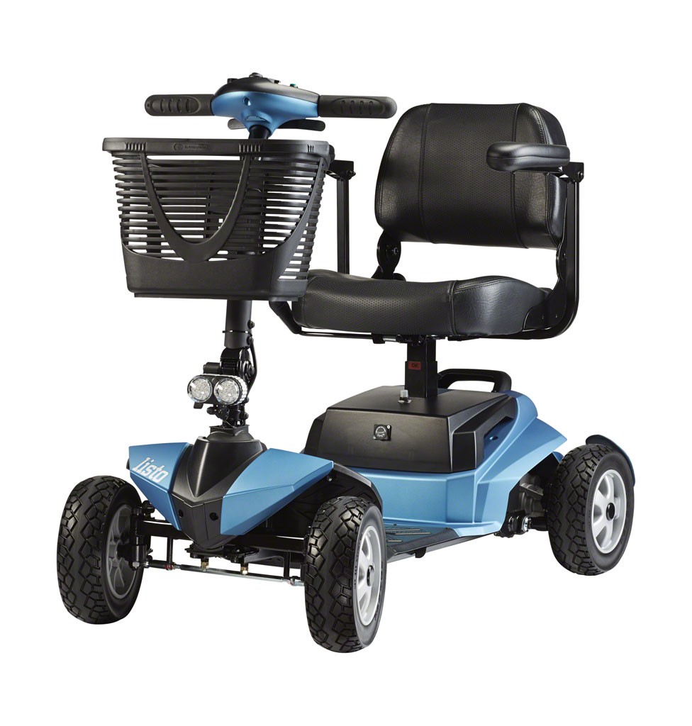 Dietz Bechle byte listo Elektromobil, mit LED Lichtanlage nach StVZO, Mini-Scooter, in wenigen Handgriffe zerlegbar, 6 km/h, bis 133kg