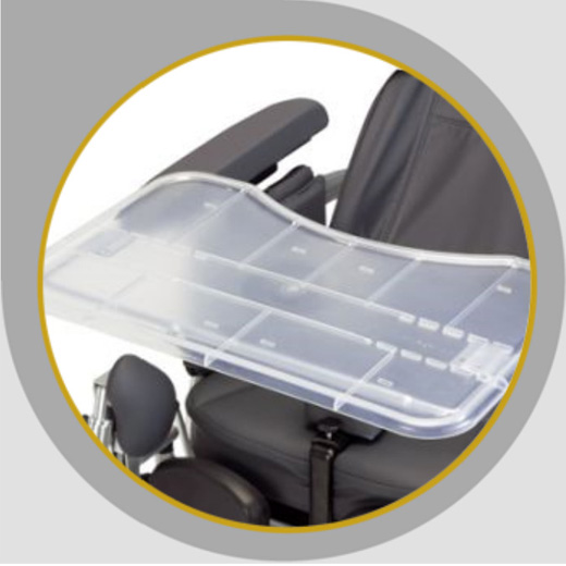 Therapietisch für Bischoff+Bischoff Triton Multifunktionsrollstuhl/Pflegerollstuhl-Zubehör (#2896)