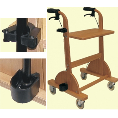 Stockhalter für den Haus-Rollator von Schulte Original Zubehör von Schulte