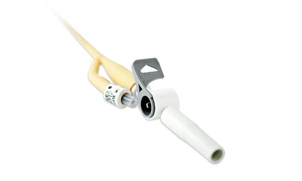 Flip-Flo Katheterventil (P=5 Stück), steril mit Drehhahn, mit integriertem Silikonschlauch, PZN 07012621, HMV 15.25.16.0026