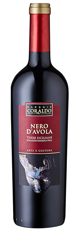Baronie Coraldo Nero d'Avola (2024) - Baglio Gibellina - Rotwein aus Sizilien, Italien