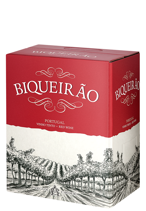 Biqueirão tinto Bag-in-Box - 5,0 L - Adega Cooperativa de Carvoeira - Rotwein aus Portugal