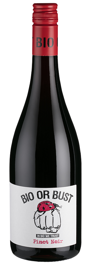 Bio or Bust Pinot Noir trocken Bio (2021) - Hothum - Rotwein aus Rheinhessen, Deutschland