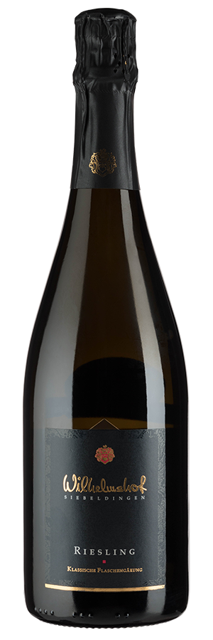 Riesling Sekt Brut Bio (2022) - Wilhelmshof - Schaumwein aus der Pfalz, Deutschland