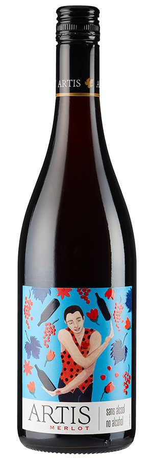 Artis Merlot alkoholfrei - AdVini - Rotwein aus Frankreich