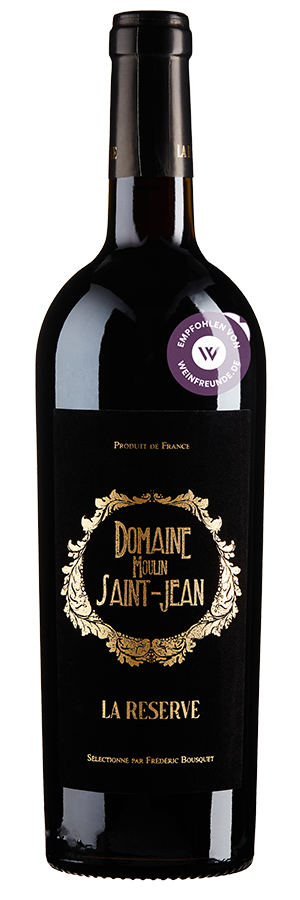 Moulin Saint-Jean La Réserve (2023) - Domaine Moulin Saint-Jean - Rotwein aus Frankreich