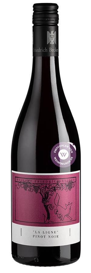 La Ligne Pinot Noir trocken (2023) - Friedrich Becker - Rotwein aus der Pfalz, Deutschland