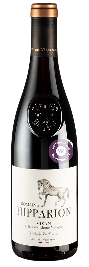 Domaine Hipparion Côtes du Rhône Villages Visan (2022) - Terroir Daronton Rhonea - Rotwein aus Frankreich
