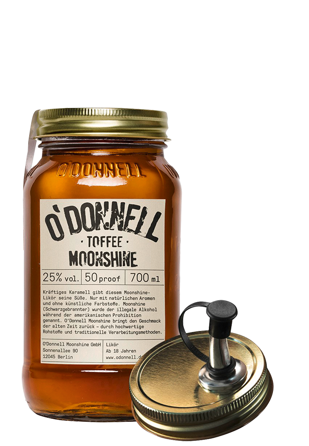 O'Donnell Moonshine Toffee Likör - O'Donnell Moonshine - Spirituosen aus Deutschland