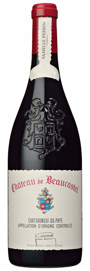 Châteauneuf-du-Pape Bio Jahrgang (2021) - Château de Beaucastel (Famille Perrin) - Rotwein aus Frankreich