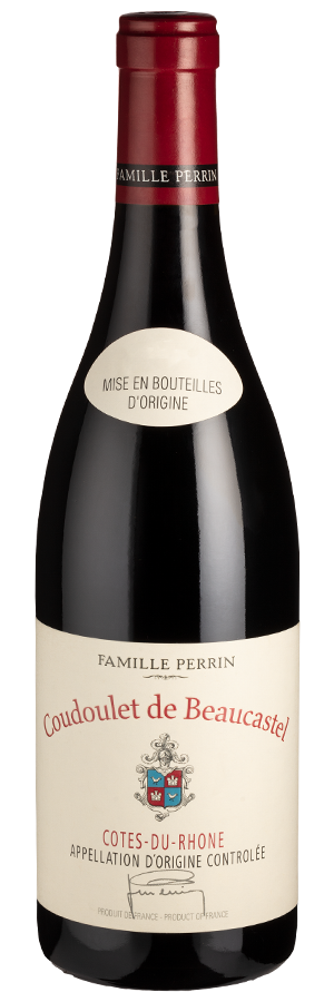 Coudoulet de Beaucastel Côtes du Rhône Bio Jahrgang (2021) - Château de Beaucastel (Famille Perrin) - Rotwein aus Frankreich