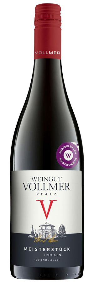 Meisterstück trocken (2024) - Heinrich Vollmer - Rotwein aus der Pfalz, Deutschland