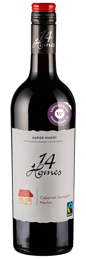 14 Homes Cabernet Sauvignon Merlot (2022) - Reh Kendermann - Rotwein aus Südafrika