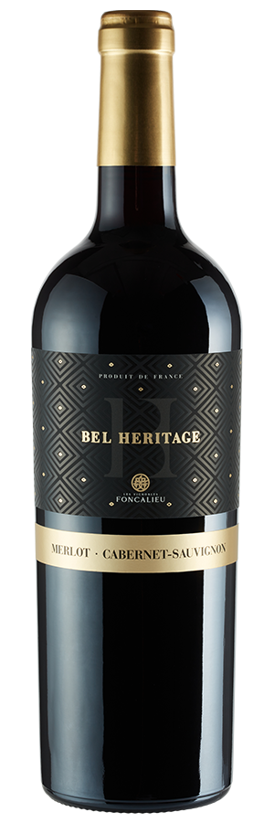 Bel Heritage Merlot Cabernet Sauvignon (2022) - Les Vignobles Foncalieu - Rotwein aus dem Languedoc, Frankreich