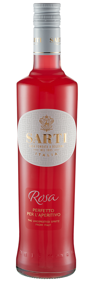 Sarti Rosa Aperitif - Davide Campari-Milano - Spirituosen aus dem Piemont, Italien