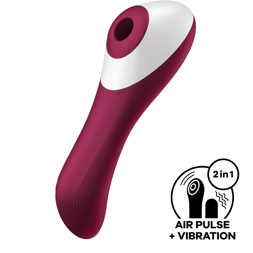 Satisfyer Dual Crush, 2:1 Vibrator + Druckwellentoy