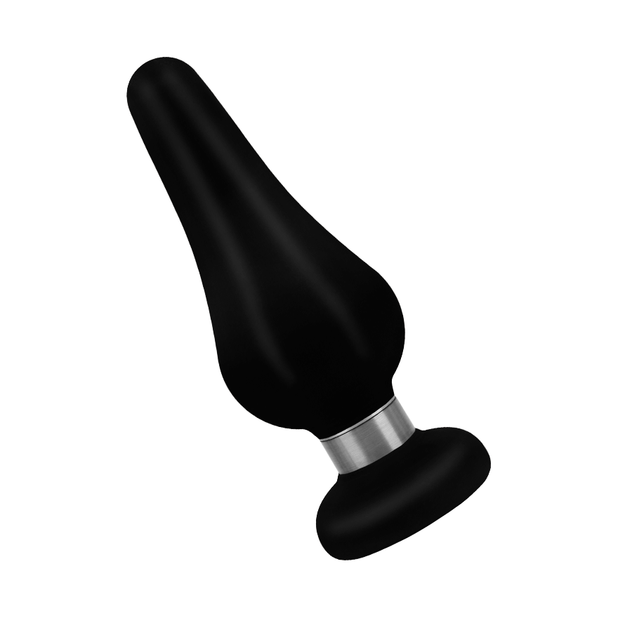 Analplug aus Silikon, M, 11,5 cm