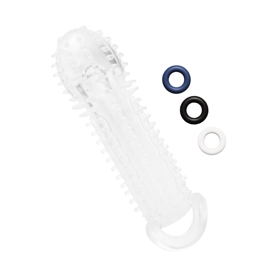 1,5' See-Thru Stretch Penis Extender, 15,5 cm