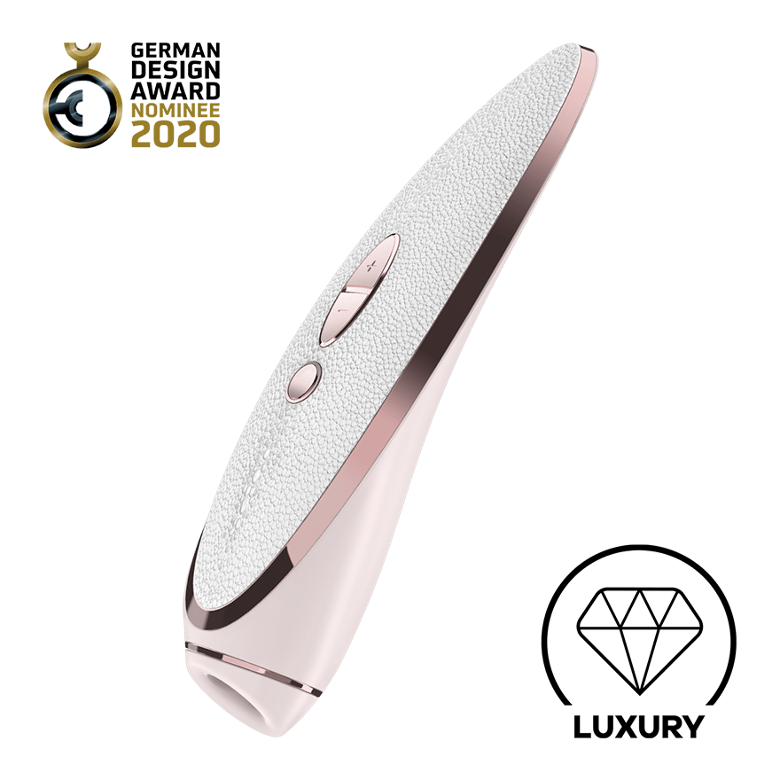 Satisfyer Prêt-à-porter aus Echtleder und Edelmetall