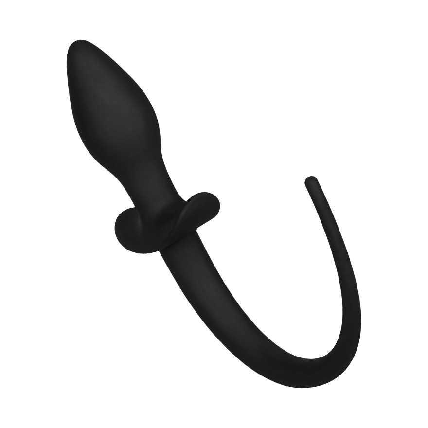 Silikon-Analplug mit Schwänzchen, 30 cm