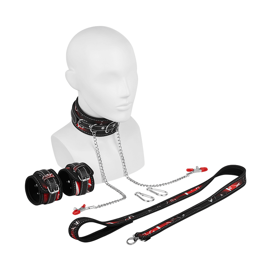 Sündiges Fessel-Set, 4 Teile