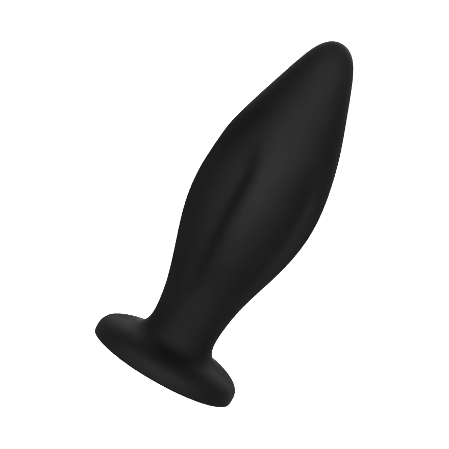 Sinnlicher Analplug mit Struktur, 11 cm