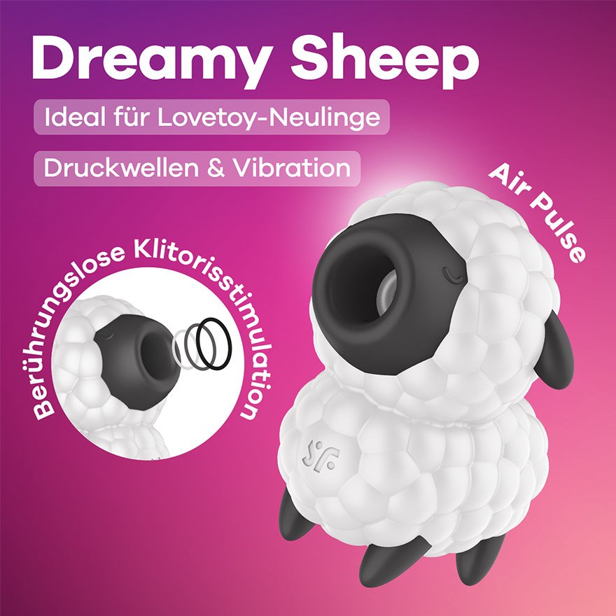 Satisfyer Dreamy Sheep, 9 cm 