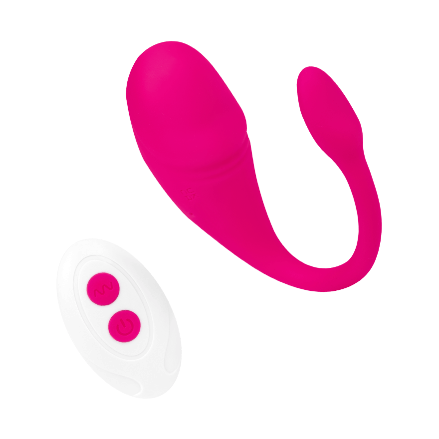 Naturnahes Vibro-Ei mit Fernbedienung, 10 cm