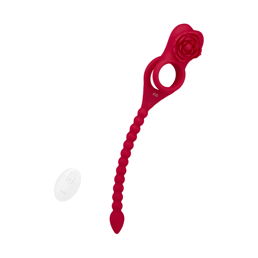 3-in-1 Silikon-Penisring, 3,5 cm