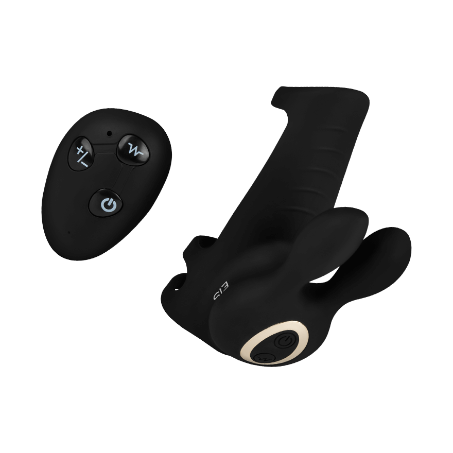 Vibro-Penisring mit Fernbedienung, 3,5-4,3 cm