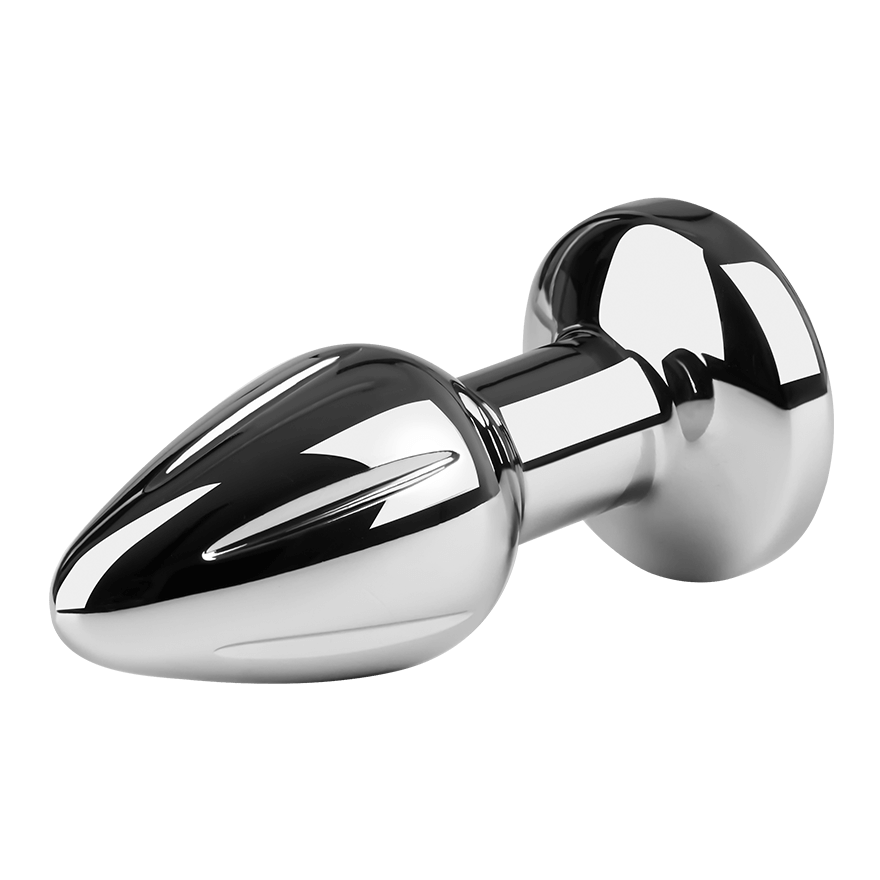 Analplug mit Schmuckstein, 7 cm