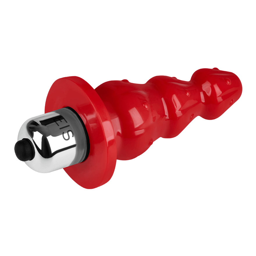 Analplug mit entnehmbarem Vibro-Bullet, 8,5 cm