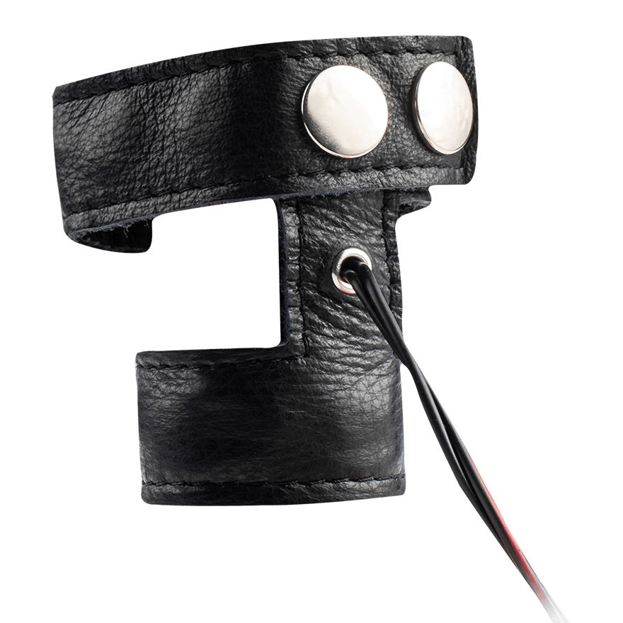 Penis- und Hodenmanschette aus Leder