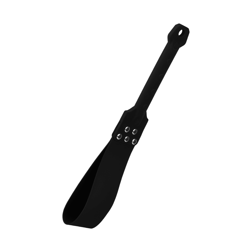 Schlaufenförmiges Paddle mit Nieten, 38 cm