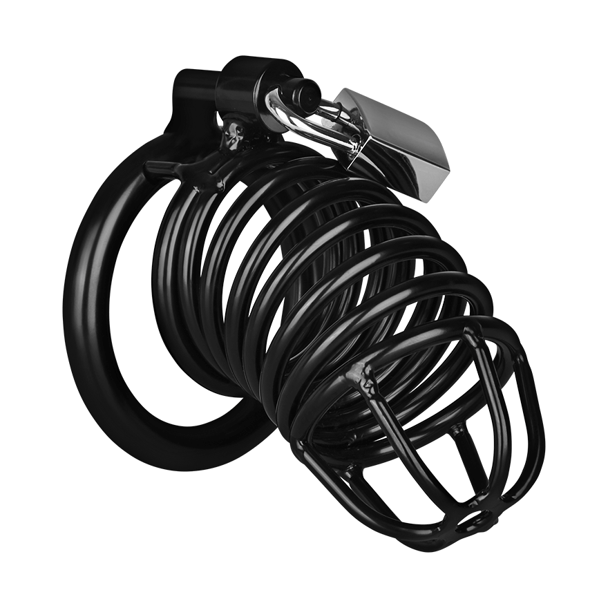 Peniskäfig mit Schloss, 8 cm