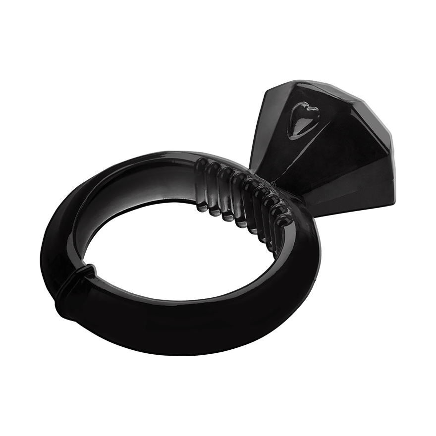 Penisring mit Diamant-Klitorisreizer, 3 cm