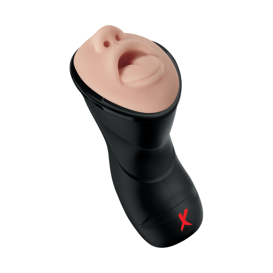 Deep Throat Vibrating Stroker, 24 cm