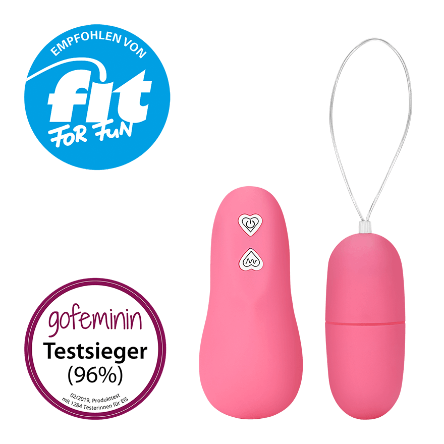 Vibro-Ei mit Funkfernbedienung, 7,5 cm