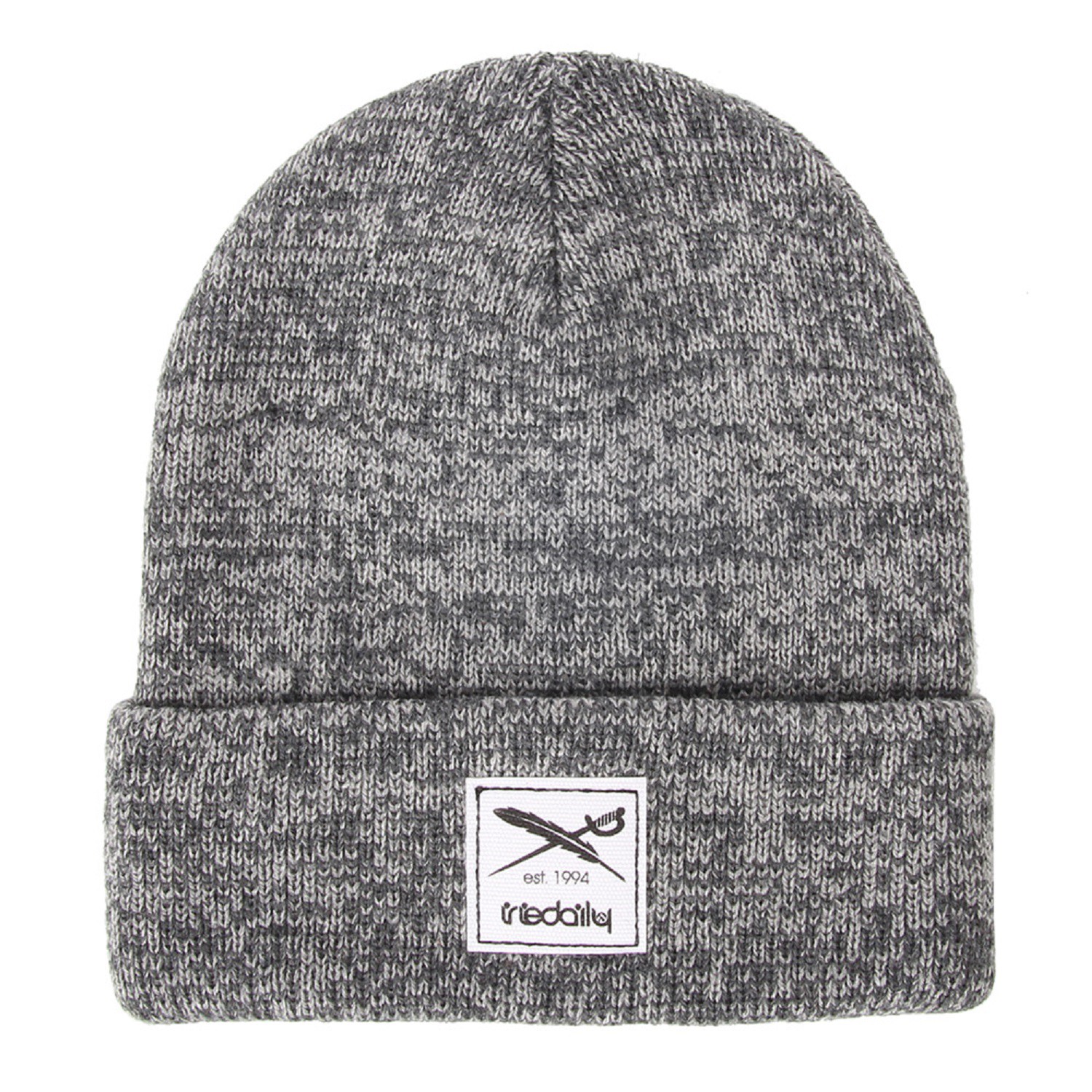 Iriedaily Herren Mütze Smurpher Heavy Beanie - grey-mel. 