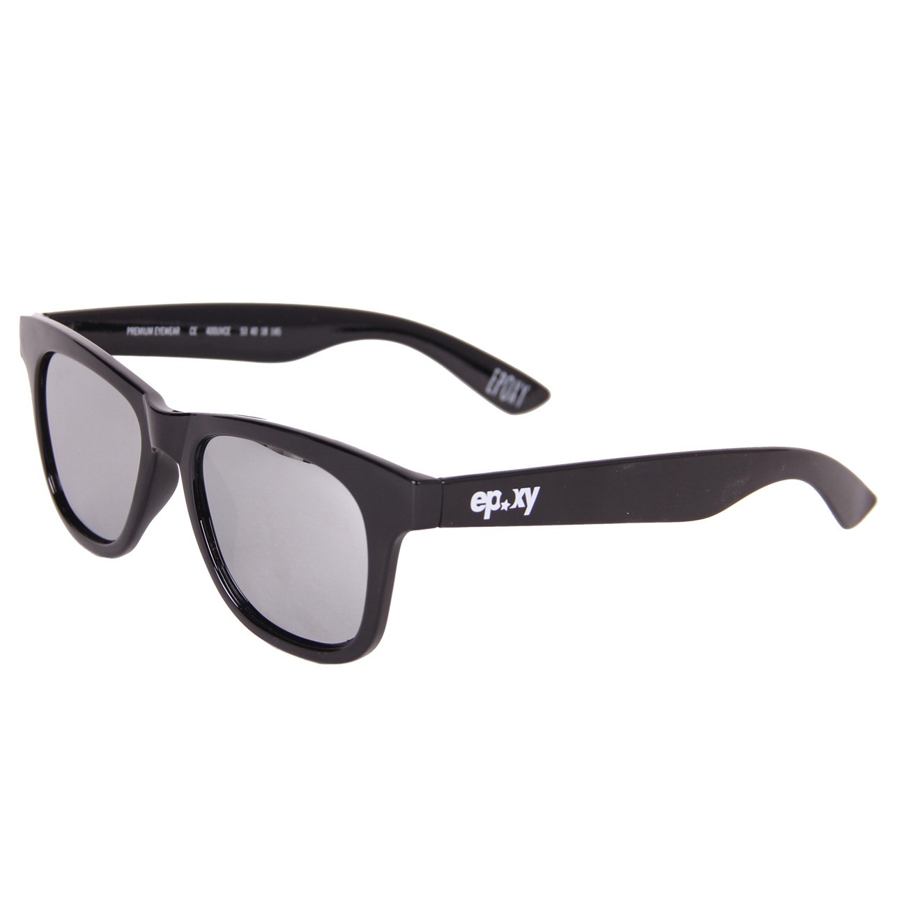 Epoxy Sonnenbrille Logo Mirror - black/silver