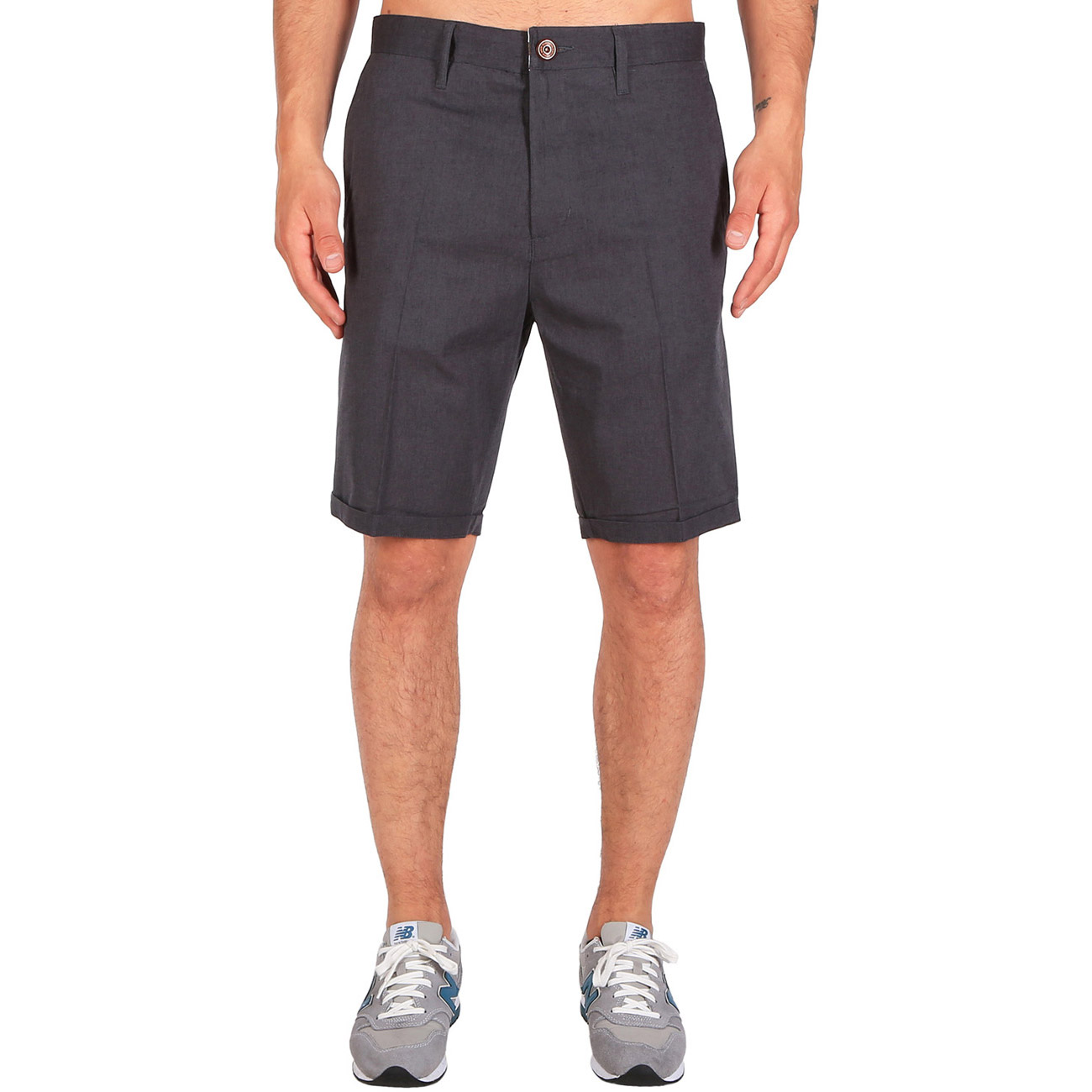 Iriedaily Herren Short Golfer Chambray Short