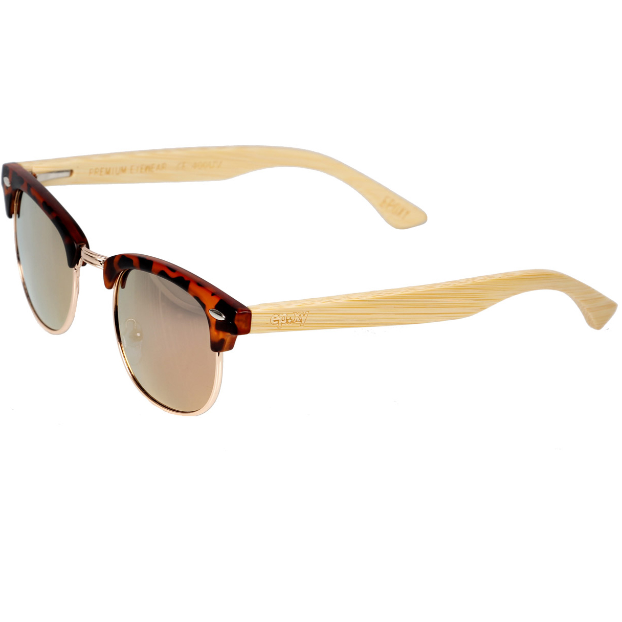 Epoxy Sonnenbrille Logo Bamboo 