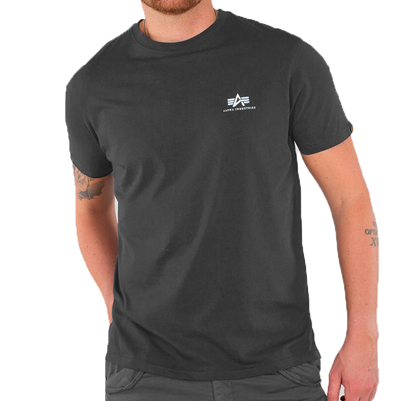 Alpha Industries Herren T-Shirt Basic T Small Logo